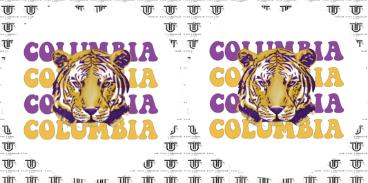 Columbia Tigers Ceramic Car Coasters