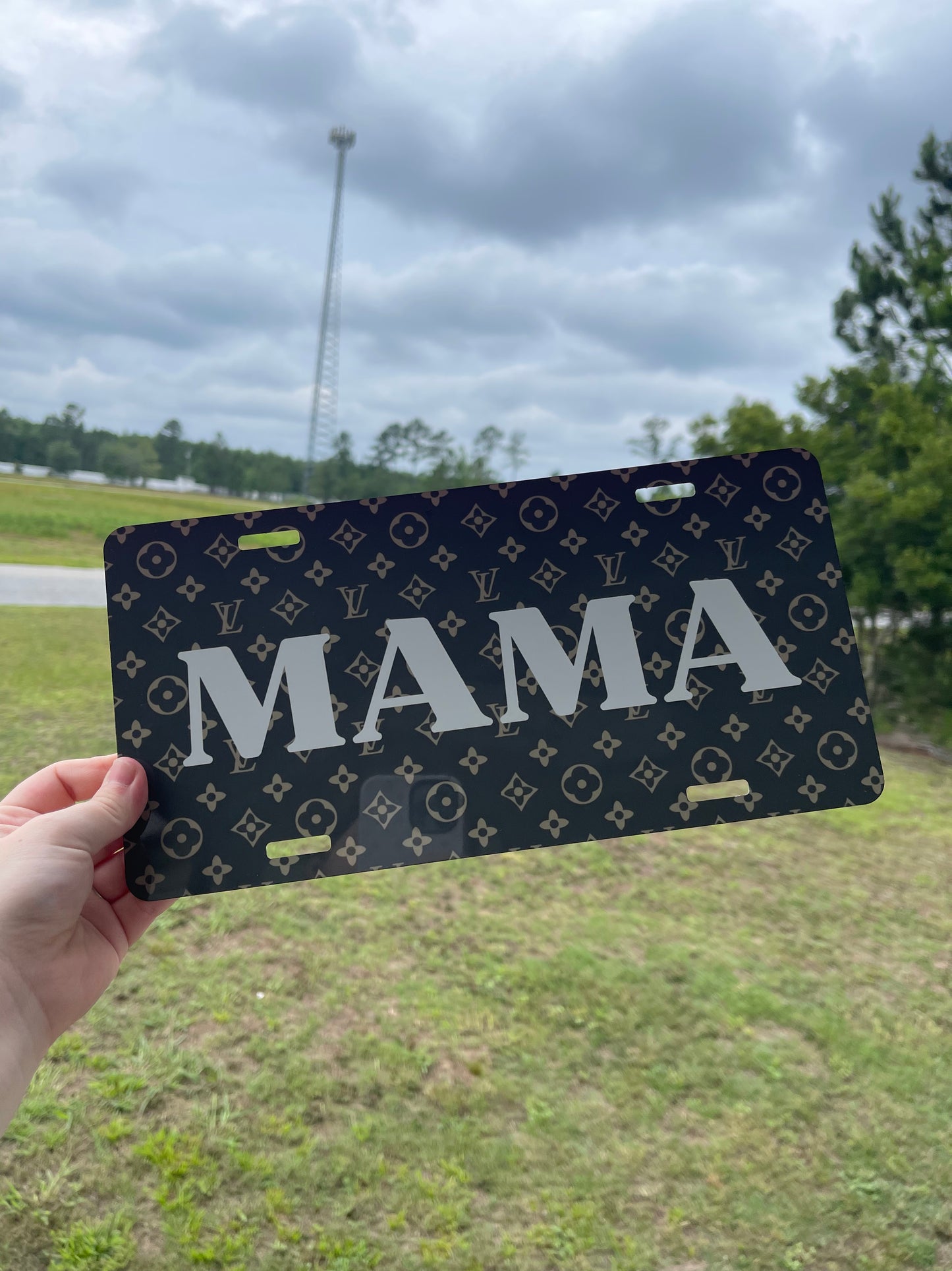 Boujee Car Tag